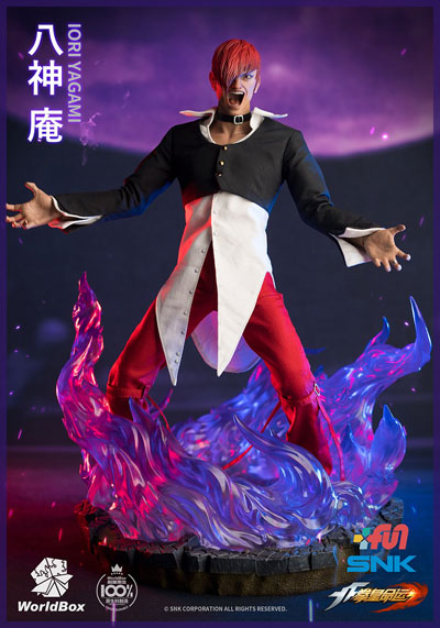 【WorldBox】KF100 1/6 SNK The King Of Fighters KOF Iori Yagami ザ・キング・オブ・ファイターズ 八神 庵 1/6スケールフィギュア