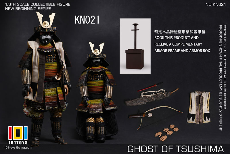 【101TOYS】KN020 KN021 KN022 NEW BEGINNER SERIES TSUSHIMA SAMURAI 対馬 侍 戦国武将 武士 大名 1/6スケールフィギュア 各種別売り