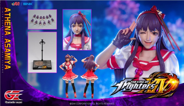 【Genesis Emen】KOF-AT01 1/6 The King of Fighters 14 Athena Asamiya 拳皇14 ザ・キング・オブ・ファイターズ 麻宮アテナ