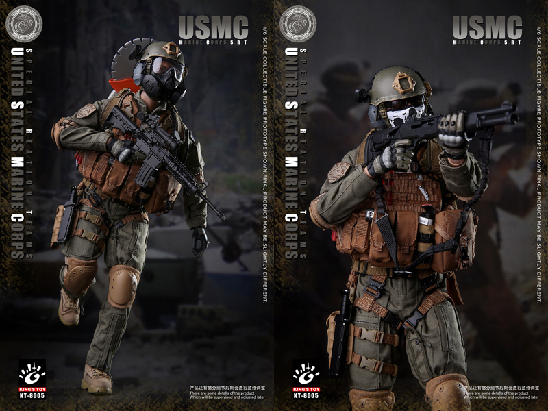 【King's Toy】KT-8005 1/6 USMC SRT Marine Corps Special Reaction Team アメリカ海兵隊 特別対応班 1/6スケールフィギュア