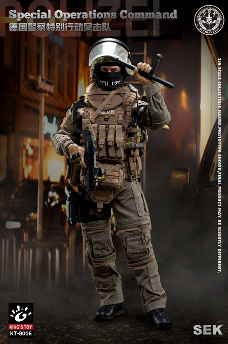 King's Toy】KT-8006 1/6 SEK Special Operations Command