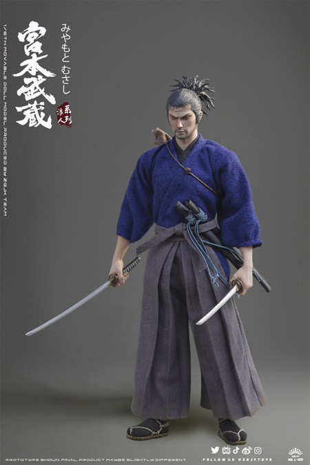 【ZGJKTOYS】L-001 1/6 Musashi Miyamoto 剣豪 宮本武蔵 1/6スケール男性フィギュア