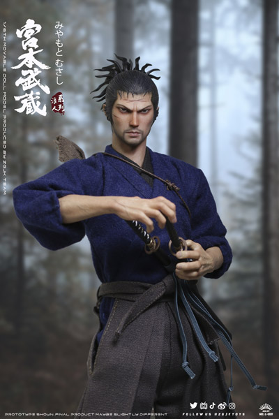 【ZGJKTOYS】L-001 1/6 Musashi Miyamoto 剣豪 宮本武蔵 1/6スケール男性フィギュア