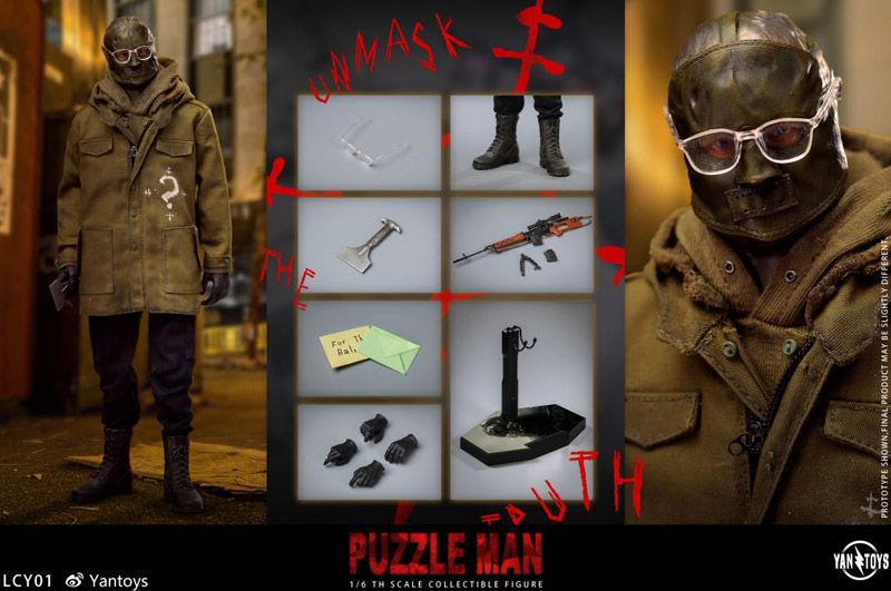 す*ぎ様 YAN TOYS 1/6スケール　リドラー　フィギュア Amazon.co.jp: YAN TOYS 1/6 LCY01 パズルマン リドラー 未開封
