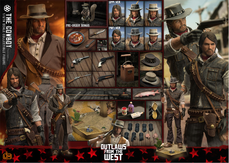 【LIMTOYS】LIM011 1/6 The Cowboy Outlaws From The West カウボーイ アウトロー フロム ザ ウェスト