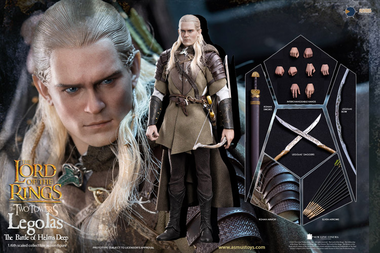 【ASMUS TOYS】LOTR029 The Lord of the Rings Legolas 『ロード・オブ・ザ・リング/二つの塔』 レゴラス 1/6スケールフィギュア