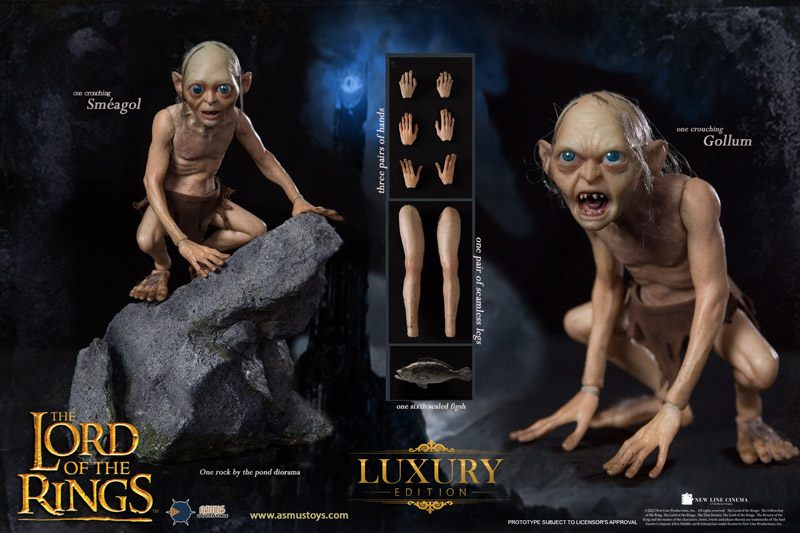 【ASMUS TOYS】LOTR030LUX The Lord of the Rings Gollum Smeagol Sméagol 『ロード・オブ・ザ・リング』