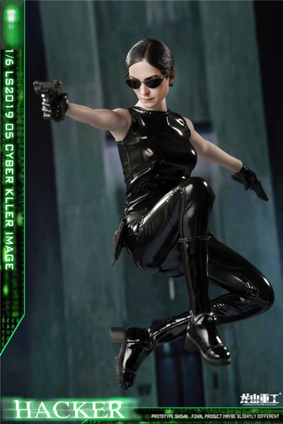 【龍山重工】LS2019-05 1/6 Cyber killer hacker サイバーキラーハッカー 1/6スケール女性フィギュア