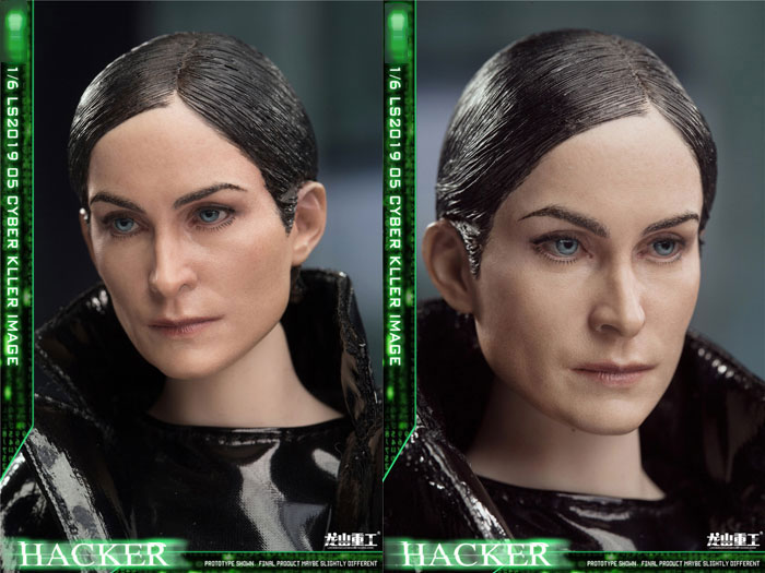 【龍山重工】LS2019-05 1/6 Cyber killer hacker サイバーキラーハッカー 1/6スケール女性フィギュア