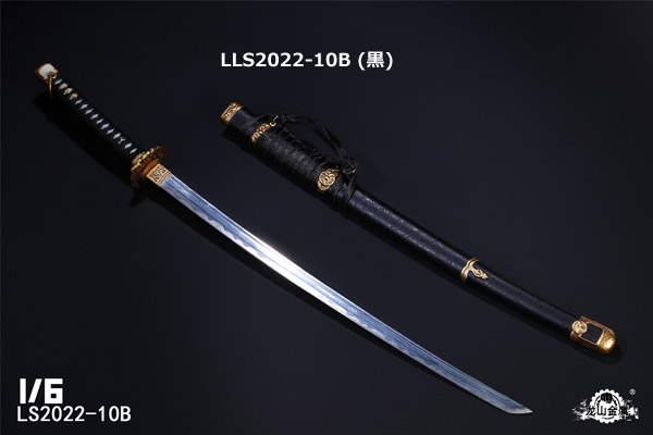 【龍山重工】LS2022-10 ダイカスト合金 日本刀  1/6スケール 刀 剣