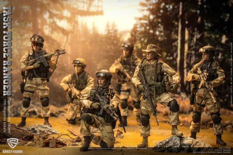 crazyfigure】CFTOYS LTY002 アメリカ軍 特殊部隊 兵士 ソマリア