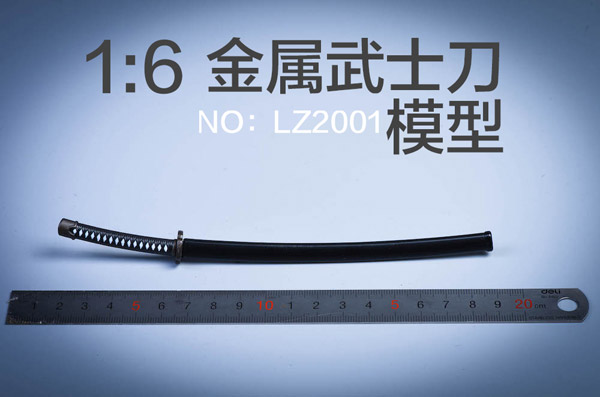 【(NoBrand)】LZ2001 1/6 Metal Katana 刀 1/6スケール 日本刀