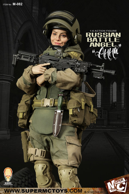 【SUPERMC TOYS XFacepoolfigure】M-082 1/6 Russian battle angel —Анна ロシア軍女性兵士 バトルエンジェル ANNA アナ