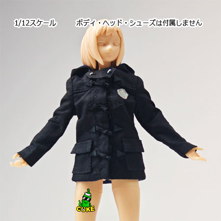 【CUKE TOYS】MA-A12003 1/12 Girls School Uniform Coat JK Machine Girl Suit 女学生 女子高生 高校生 学生コート