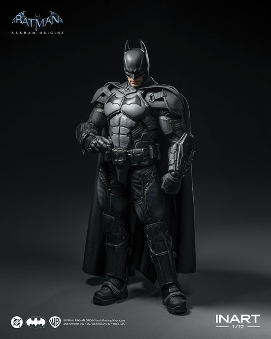 【INART】MAG G0003 Batman Arkham Origins バットマン アーカムオリジンズ バットマン 1/12スケール可動フィギュア