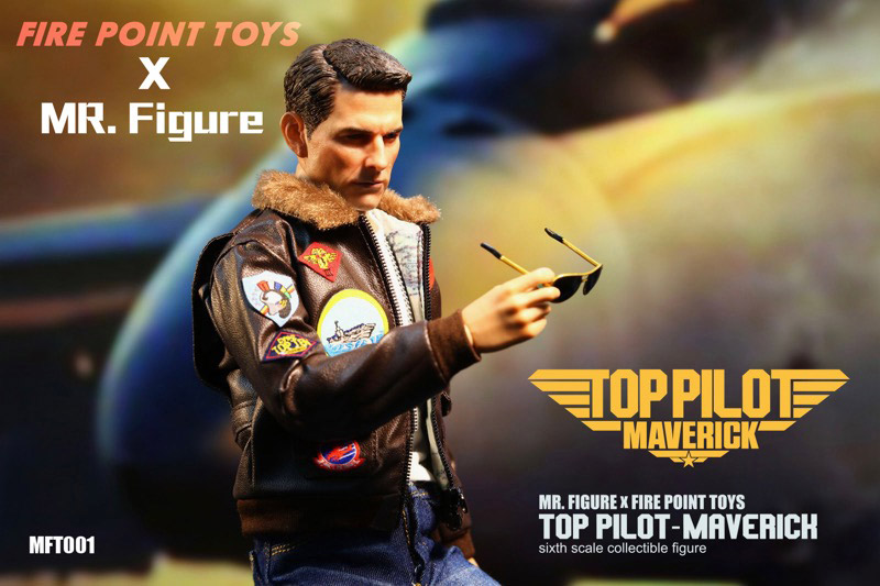 【FIRE POINT TOYS X MR.FIGURE】MFT001 1/6 TOP PILOT MAVERICK トップパイロット マーヴェリック 1/6スケール男性フィギュア
