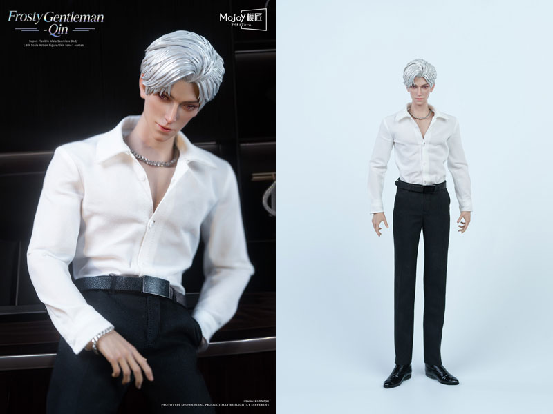 【Mojoy】MJ-DD03H 氷の紳士 No.1ホスト スタイル シームレス男性ボディ 眼球可動 1/6スケール フィギュア