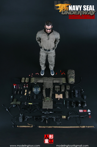 MODELING TOYS】MMS9003 1/6 US NAVY SEAL UNDERWAY BOARDING UNIT 