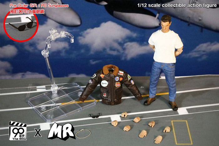 【MR.FIGURE X The 90’S】MRF90S-001(OSV) 1/12 Scale Action Figure Air Force Major トッムガン 1/12スケールフィギュア