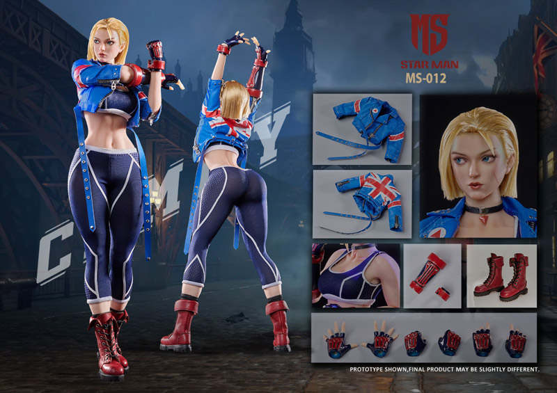 【星漫 STAR MAN】MS-012 1/6 Female Agent-Blue Bee エージェントレディ 1/6スケールシームレスボディ 女性フィギュア