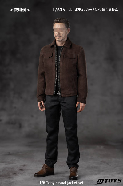 【Mtoys】MS027 1/6 Tony casual jacket set男性フィギュア用 1/6スケール 高級カジュアルジャケットセット