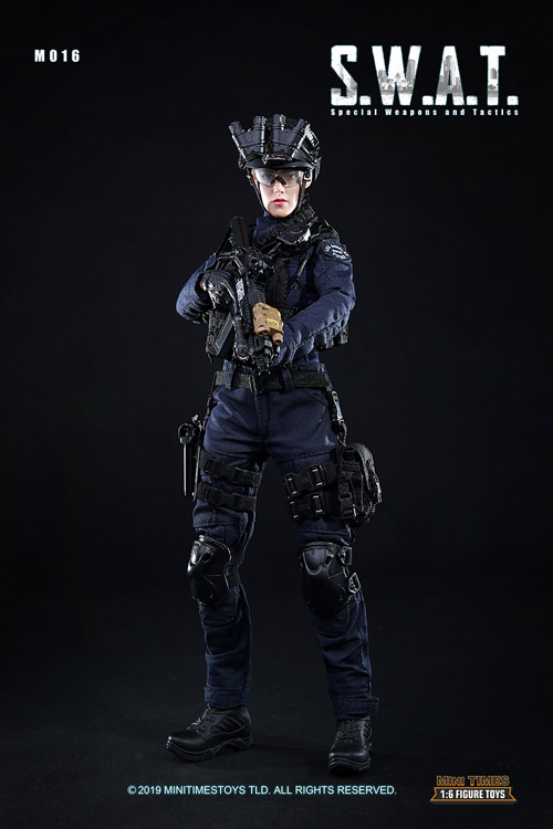 【MiniTimesToys】MT-M016 1/6 S.W.A.T. Special Weapons and Tactics スワット アメリカ警察特殊部隊 女性隊員 1/6スケールフィギュア