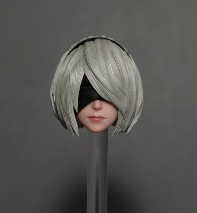 【MTTOYS】MTT-11 Automation Girl Head 1/6スケール 女性ドールヘッド