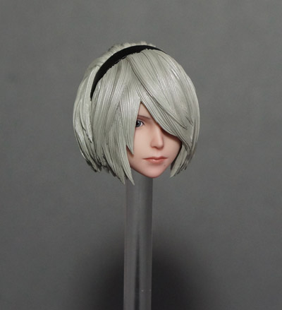 MTTOYS】MTT-11 Automation Girl Head 1/6スケール 女性ドールヘッド