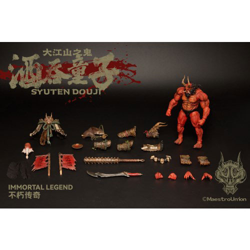 【MAESTRO UNION】IMMORTAL LEGENDシリーズ MU-IL001 酒呑童子 1／12スケール可動フィギュア
