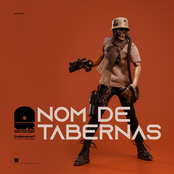 【UNDERVERSE】UV202209 WORLD WAR ROBOT 1/6 NOM DE TABERNAS by Ashley Wood 1/6スケール男性フィギュア