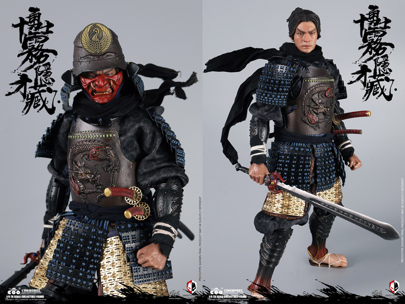 【COO】NS011 1/6 NIGHTMARE SERIES DIECAST ALLOY KIRIGAKURE SAIZO OF BRAVE TEN 真田十勇士 霧隠才蔵 忍者 1/6スケールフィギュア