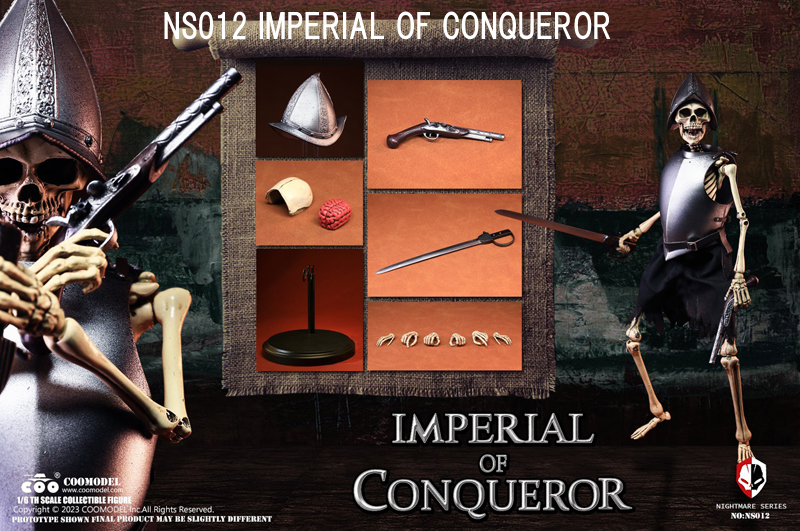 【COO】NS013/NS014 DIE-CAST ALLOY NIGHTMARE SERIES 1/6 IMPERIAL OF CONQUEROR / IMPERIAL OF DEFENDER