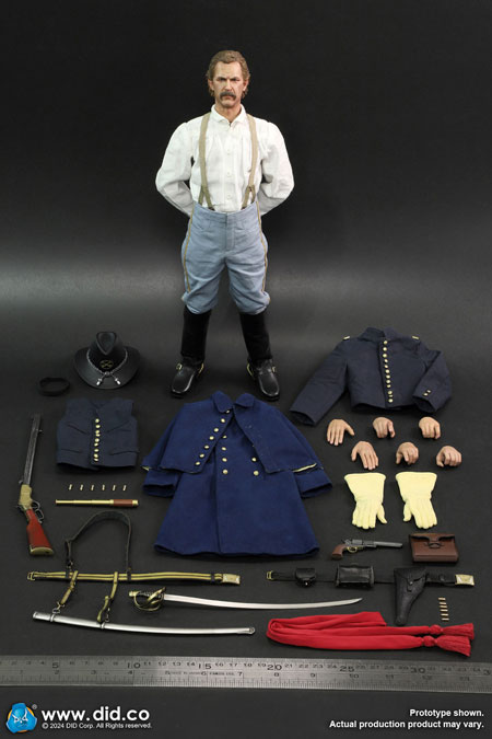 【DID】NS80175 U.S. Civil War Union Army Lieutenant - John Dunbar John Dunbar アメリカ南北戦争 北軍中尉 ジョン・J・ダンバー