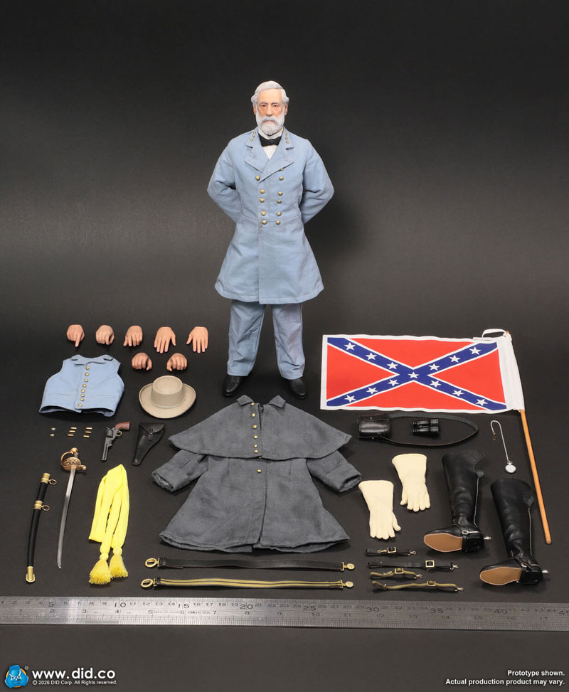 【DID】NS80198 1/6 U.S. Civil War Confederate Army General - Robert Edward Lee ロバート・E・リー