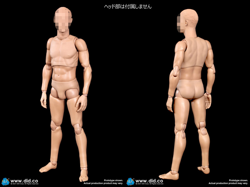 【DID】OA60002 1/6 All New Advanced Body (Slim Ver.) 1/6スケール 男性ボディ素体