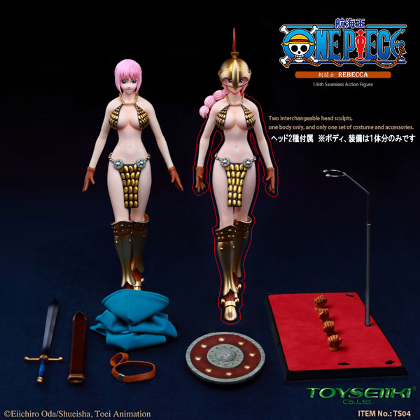 【TOYSEIIKI】TS04 ONEPIECE　ワンピース 剣闘士レベッカ 1/6スケール シームレス女性ボディフィギュア