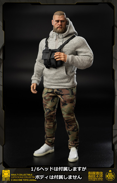 【OneToys】OT015 1/6 sports suit 1/6スケール 男性ヘッド＆コスチュームセット