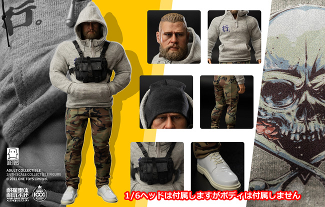 【OneToys】OT015 1/6 sports suit 1/6スケール 男性ヘッド＆コスチュームセット
