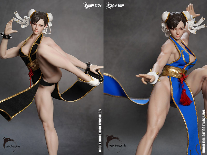 【PLAYTOY】P023A/B 1/6 格闘女神 2.0 カンフーレディ 眼球可動 1/6スケールシームレスボディ 女性フィギュア