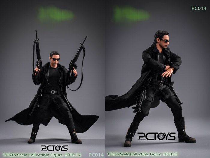 PCTOYS】PocketCosmos PC014 1/12 The hacker killer ハッカー