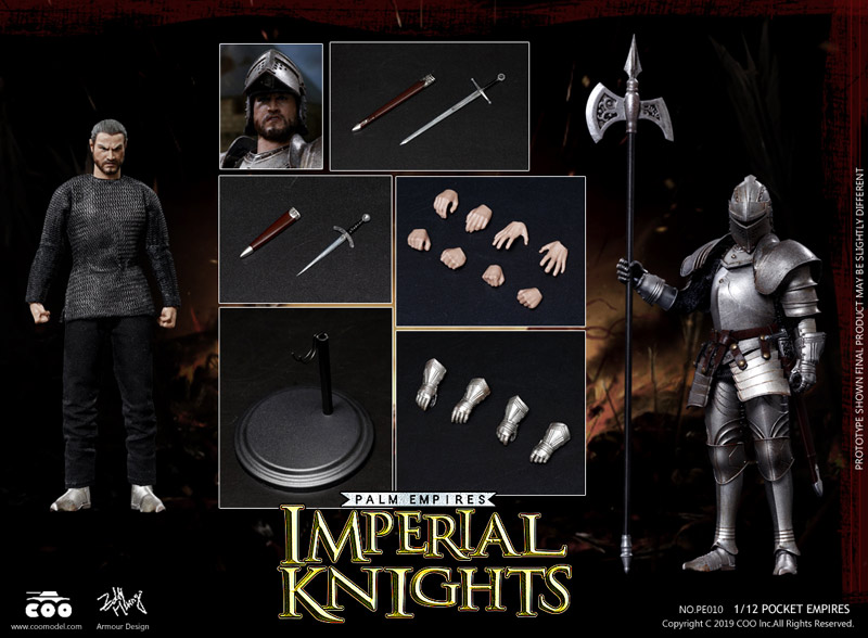 【COO】PE010 1/12 POCKET EMPIRES - IMPERIAL KNIGHT インペリアル・ナイト 1/12スケールフィギュア