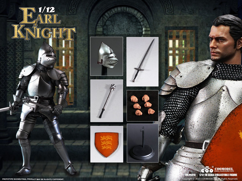 【COO】PE014/PE015/PE016 1/12 POCKET EMPIRES - EARL KNIGHT / DUKE KNIGHT / GUARD KNIGHT 騎士 ナイト 1/12スケールフィギュア