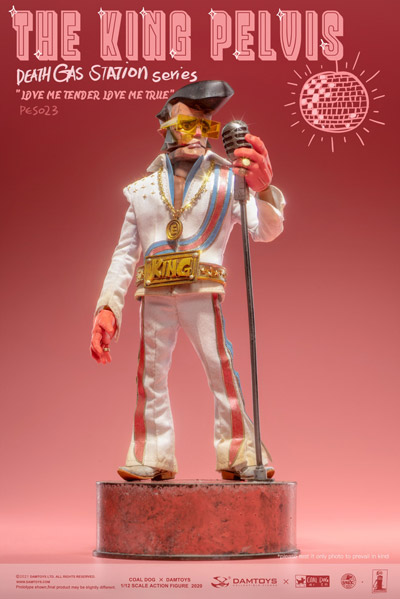 【DAM】DAMTOYS x COALDOG PES023 1/12 THE KING PELVIS - Death Gas Station series 1/12 Posable figure