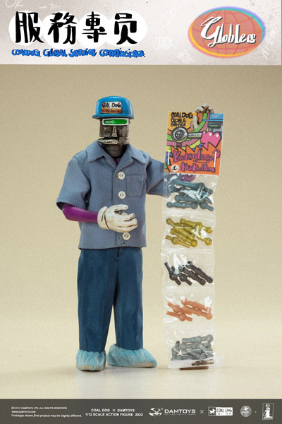 【DAM】PES026 DAMTOYS x COALDOG 1/12 Global Service Commissioner Jack 1/12 Posable figure