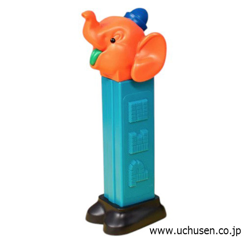 【ケンエレファント】PEZソフビ貯金箱 Elephant