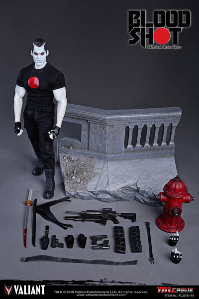 【TBLeague】PL2018-119 Bloodshot 1/6 Scale Action Figure ブラッドショット 1/6スケール シームレス男性ボディフィギュア