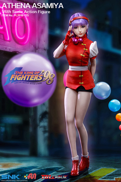 【TBLeague】PL2018-135 1/6 KOF98 Athena Asamiya 麻宮アテナ 1/6スケール シームレス女性ボディフィギュア