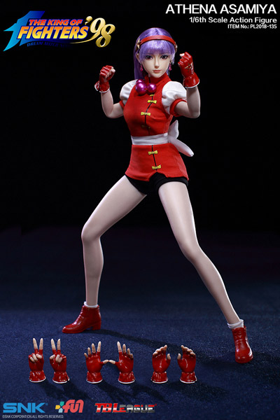 【TBLeague】PL2018-135 1/6 KOF98 Athena Asamiya 麻宮アテナ 1/6スケール シームレス女性ボディフィギュア