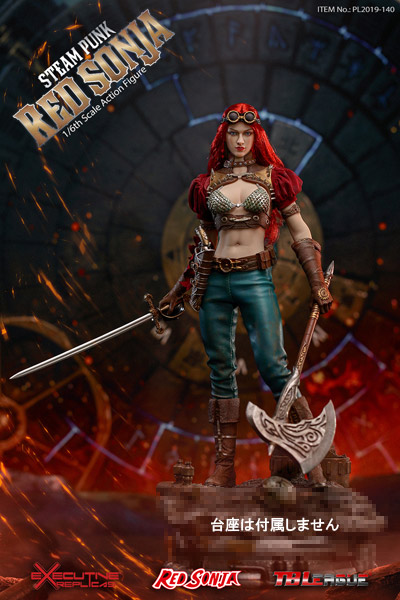 【TBLeague】PL2019-140-A Steam Punk Red Sonja スチームパンク レッドソニア 通常版 1/6スケール シームレス女性ボディフィギュア