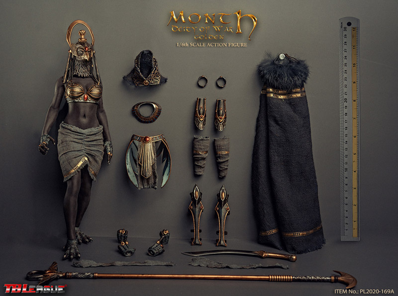 【TBLeague】TBリーグ PL2020-169A Month Deity of War- Golden 1/6 Scale Action Figure 戦いの守護者 モンチュ ゴールド